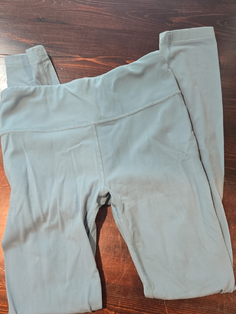 Athleta Girl High Rise Powervita Chit Chat Tight - Sage Blue